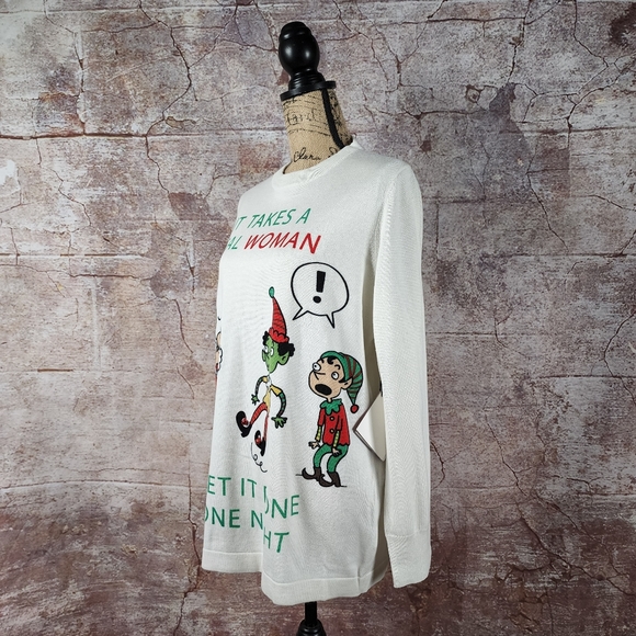 Whoopie Goldberg Christmas Sweater 2018 - Picture 4 of 8
